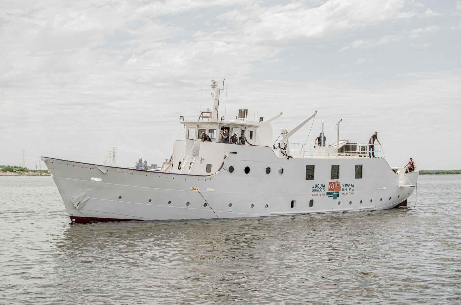 YWAM Ships Mazatlan water